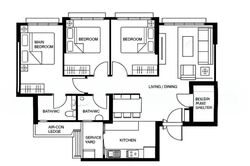 Blk 325B Punggol Bayview (Punggol), HDB 4 Rooms #565837581